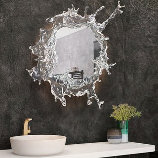 Aqua Splash Mirror Wall Light