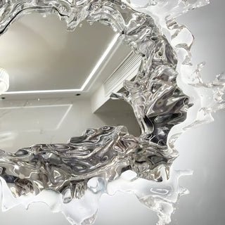 Aqua Splash Mirror Wall Light