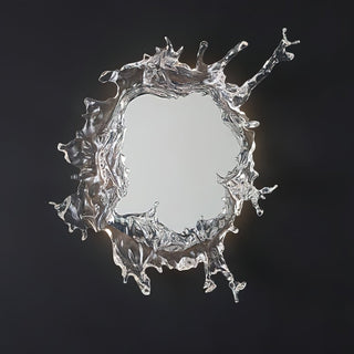 Aqua Splash Mirror Wall Light