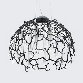 Water Dome Sculptural Brass Chandelier
