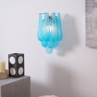 Astrid Textured Glass Wall Light