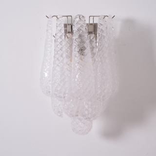 Astrid Textured Glass Wall Light