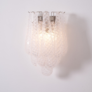 Astrid Textured Glass Wall Light