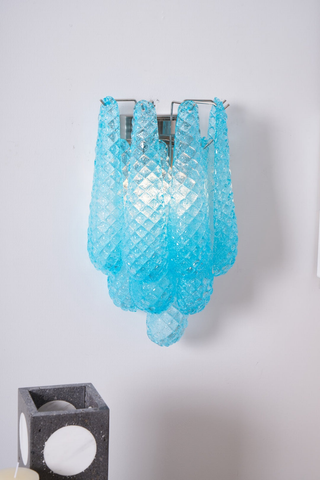 Astrid Textured Glass Wall Light