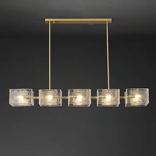 Lumina Water Ripple Glass Chandelier
