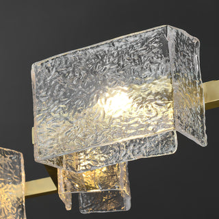Lumina Water Ripple Glass Chandelier