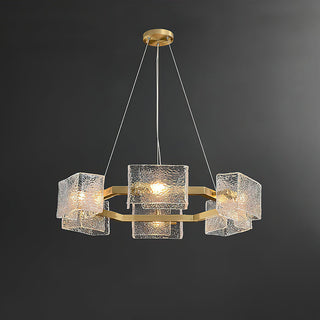 Lumina Water Ripple Glass Chandelier