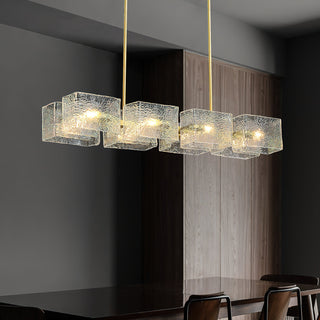 Lumina Water Ripple Glass Chandelier