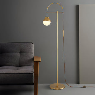 Arco Modern Glass Floor Lamp