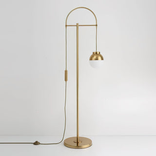 Arco Modern Glass Floor Lamp