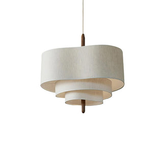 Wave Ladder Sculptural Fabric Pendant Light