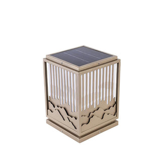 Linyi Traditional Chinese Metal Garden Light
