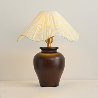 Wavecrest Vintage Raffia Table Light