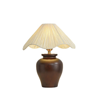 Wavecrest Vintage Raffia Table Light