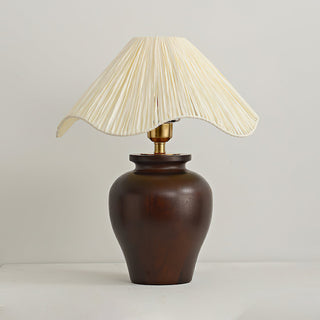 Wavecrest Vintage Raffia Table Light