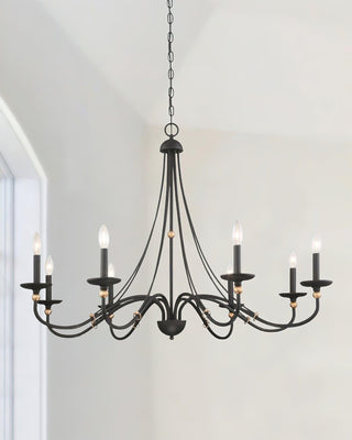 Westchester Farmhouse Brass Chandelier