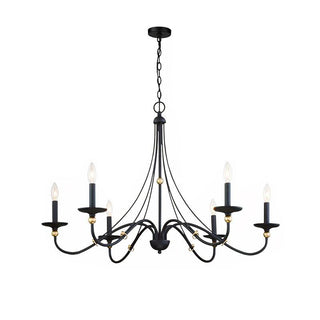Westchester Farmhouse Brass Chandelier