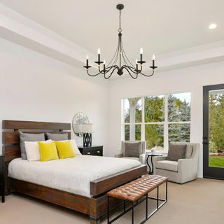 Westchester Farmhouse Brass Chandelier