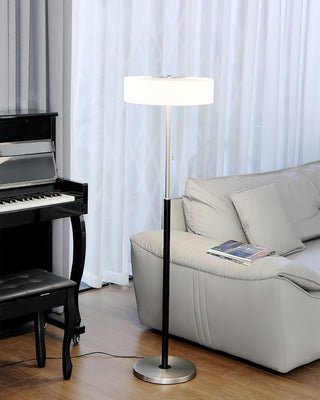 White Galaxy Modern Metal Floor Light