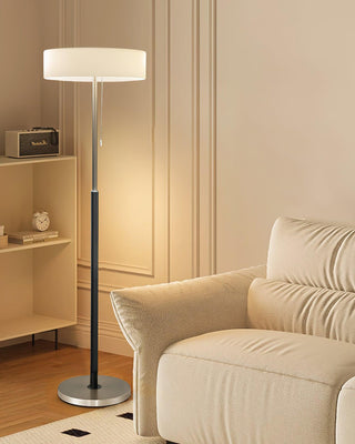 White Galaxy Modern Metal Floor Light