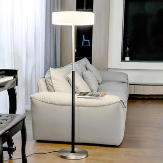 White Galaxy Modern Metal Floor Light