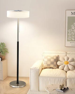 White Galaxy Modern Metal Floor Light