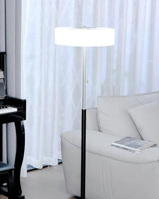 White Galaxy Modern Metal Floor Light