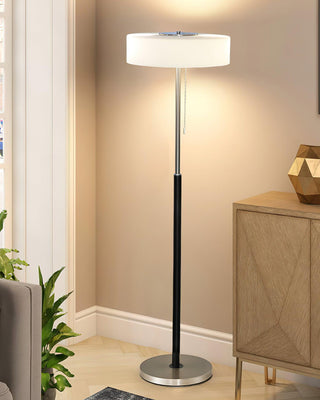 White Galaxy Modern Metal Floor Light