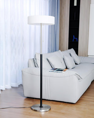 White Galaxy Modern Metal Floor Light