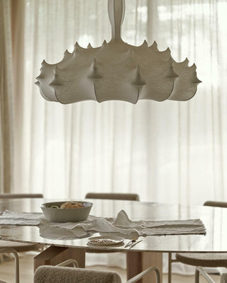 White Ghost Art Deco Carbon Steel Chandelier