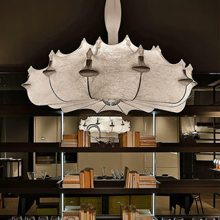 White Ghost Art Deco Carbon Steel Chandelier