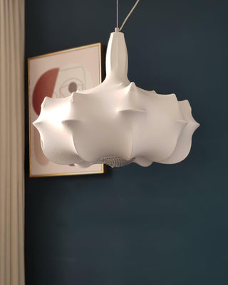 White Ghost Art Deco Carbon Steel Chandelier