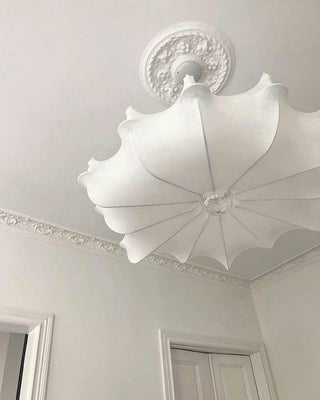 White Ghost Art Deco Carbon Steel Chandelier
