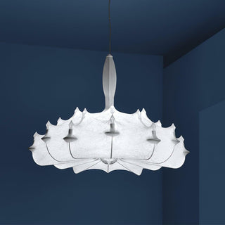White Ghost Art Deco Carbon Steel Chandelier