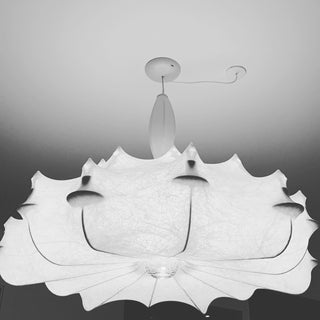 White Ghost Art Deco Carbon Steel Chandelier