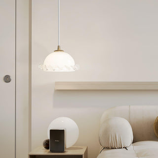 Mireille Mid-Century Modern Glass Pendant Light