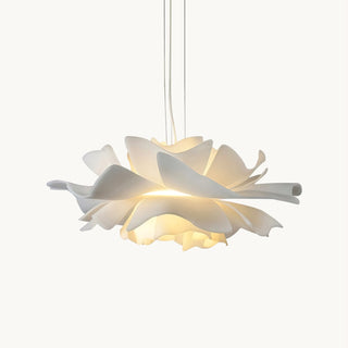 Halon  Sculptural Floral Acrylic Pendant Light