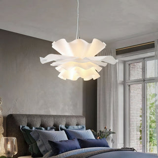 Halon  Sculptural Floral Acrylic Pendant Light