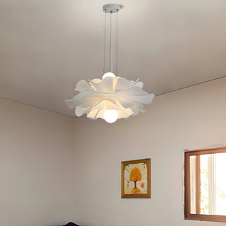 Halon  Sculptural Floral Acrylic Pendant Light