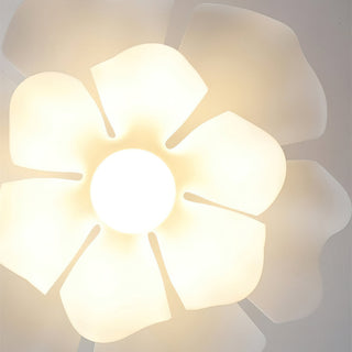 Halon  Sculptural Floral Acrylic Pendant Light