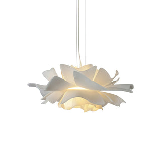 Halon  Sculptural Floral Acrylic Pendant Light
