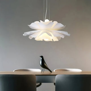 Halon  Sculptural Floral Acrylic Pendant Light