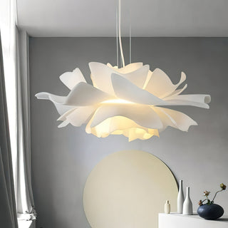 Halon  Sculptural Floral Acrylic Pendant Light