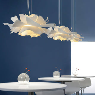 Halon  Sculptural Floral Acrylic Pendant Light