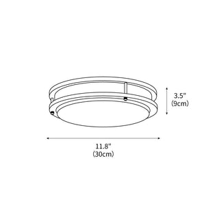 Whittier Minimalist Glass Ceiling Light