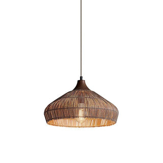 Wicker Natural Rattan Pendant Light