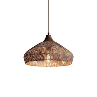 Wicker Natural Rattan Pendant Light