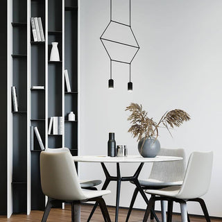 Funk Industrial Wire Cage Pendant Light
