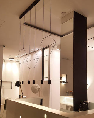 Funk Industrial Wire Cage Pendant Light
