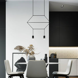 Funk Industrial Wire Cage Pendant Light